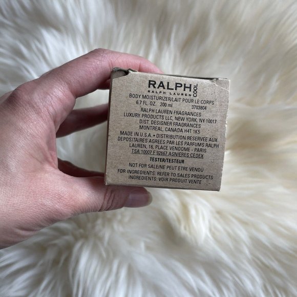 RALPH LAUREN COOL Body Moisturizer 6.7 oz 200ml New Discontinued Rare Fragranced - Picture 9 of 9
